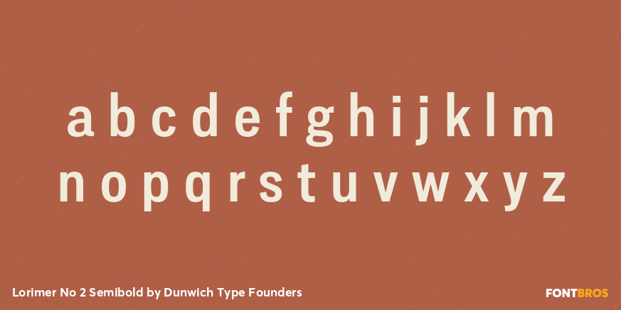 Lorimer No 2 Semibold Font Poster #3