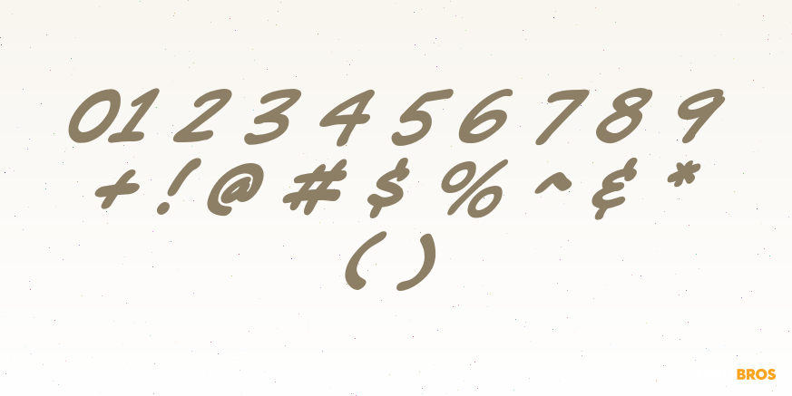 Super Spectacular Bold Italic Font Poster #1