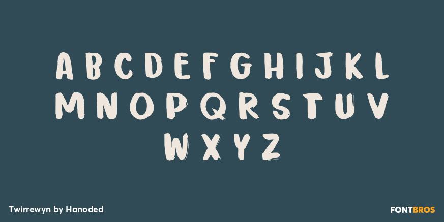 Twirrewyn Font Poster #2