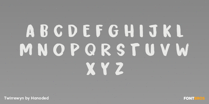 Twirrewyn Font Poster #3
