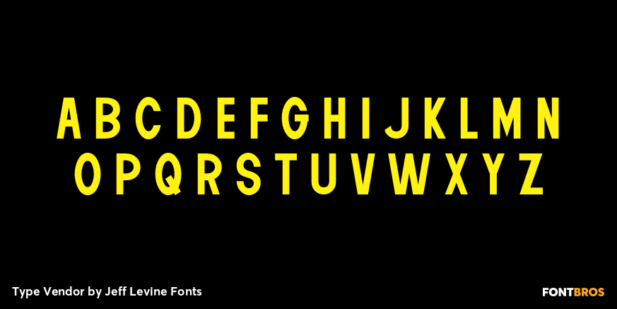 Type Vendor Font Poster #3