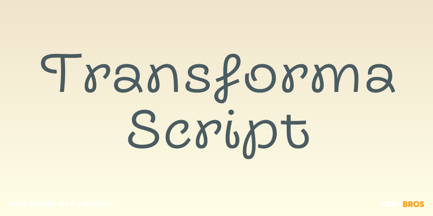 Transforma Script Poster