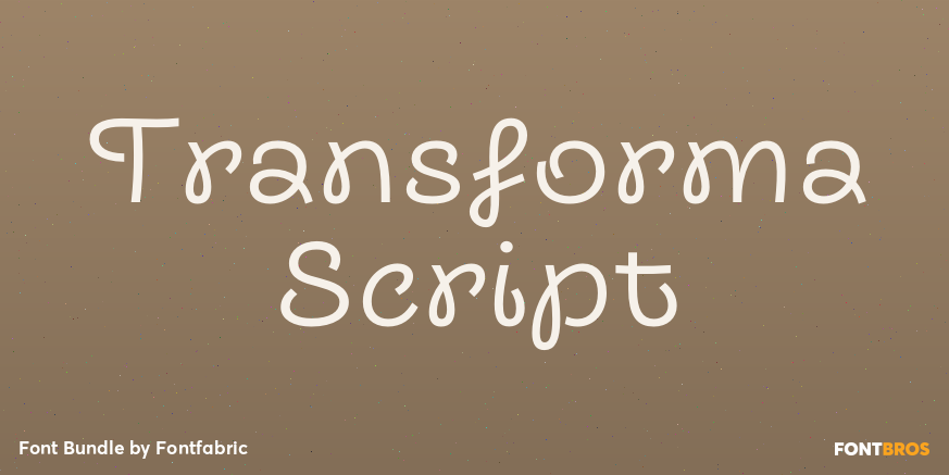 Transforma Script Poster