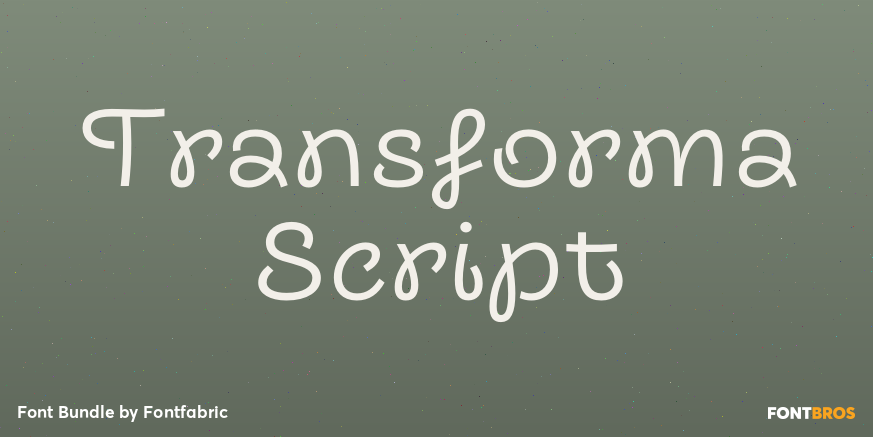 Transforma Script Poster