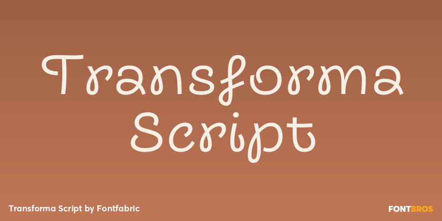 Transforma Script Poster