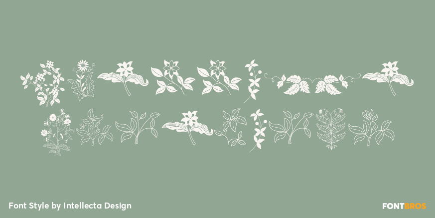 Azalleia Ornaments Poster