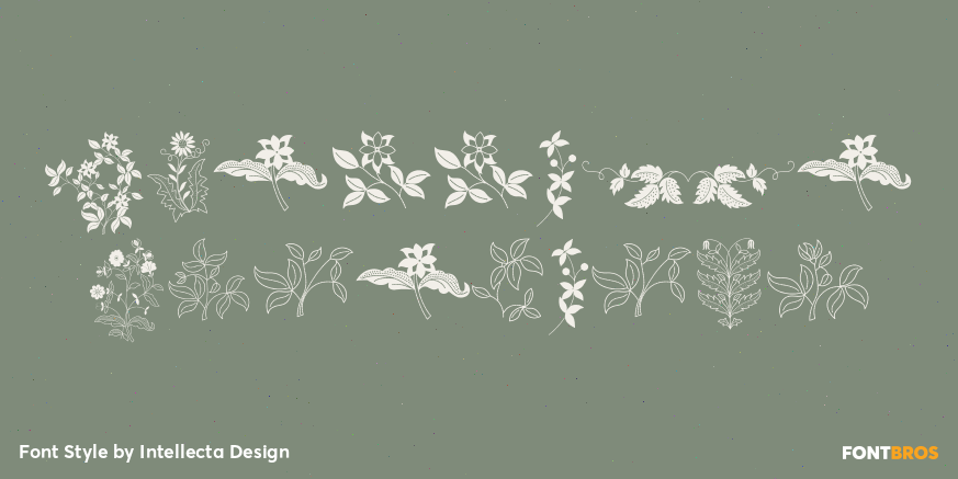 Azalleia Ornaments Poster