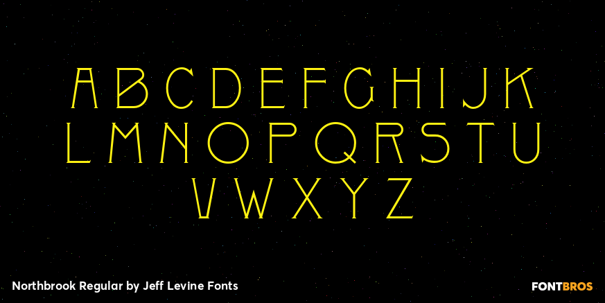 Northbrook Regular Font Poster #3