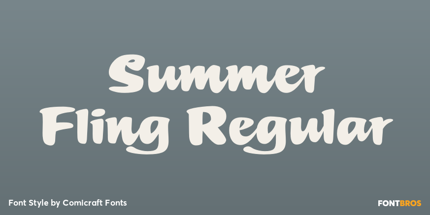 Summer Fling Regular Poster