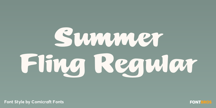 Summer Fling Regular Poster