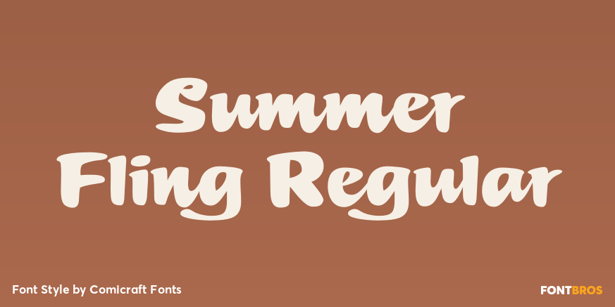 Summer Fling Regular Poster