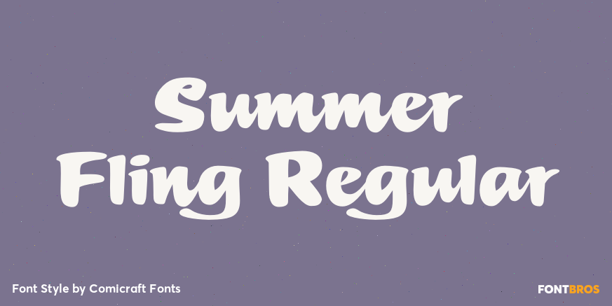 Summer Fling Regular Poster
