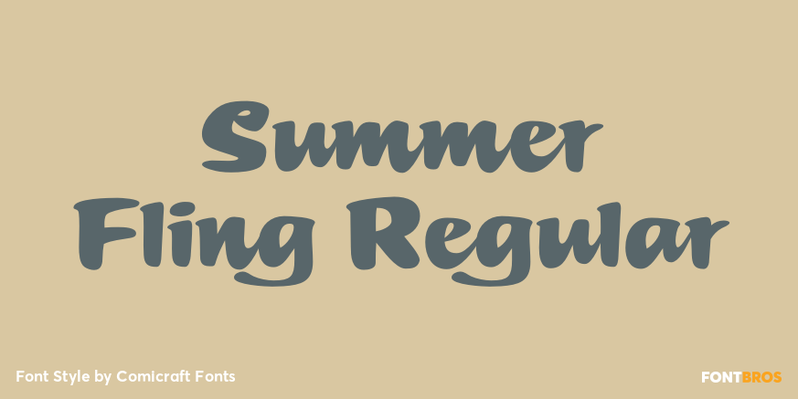 Summer Fling Regular Poster