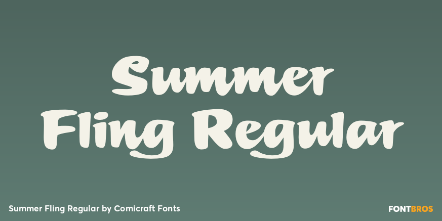 Summer Fling Regular Poster