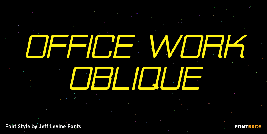 Office Work Oblique Poster