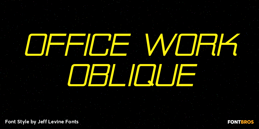 Office Work Oblique Poster