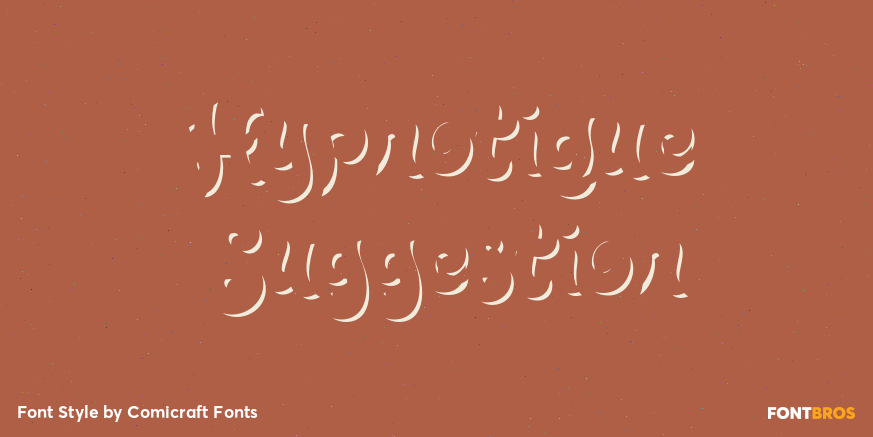 Hypnotique Suggestion Font Poster #1