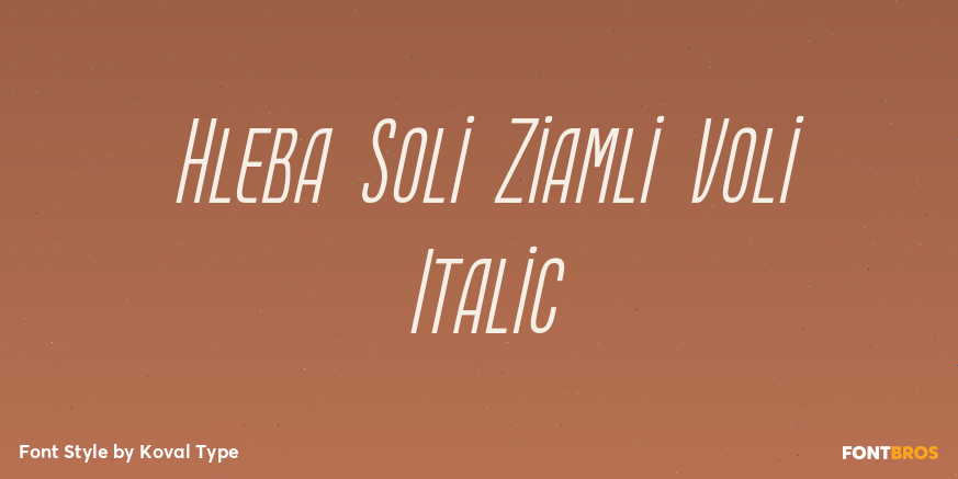 Hleba Soli Ziamli Voli Italic Poster