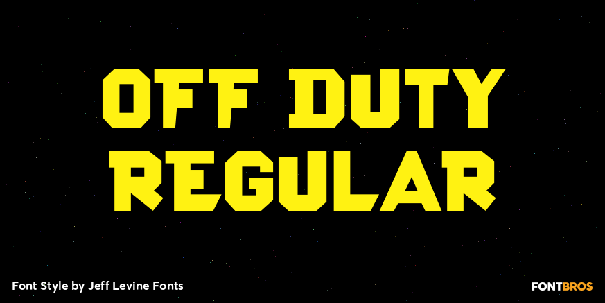 Off Duty Regular Poster