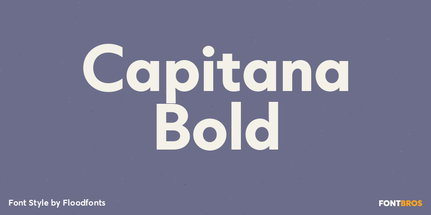 Capitana Bold Poster