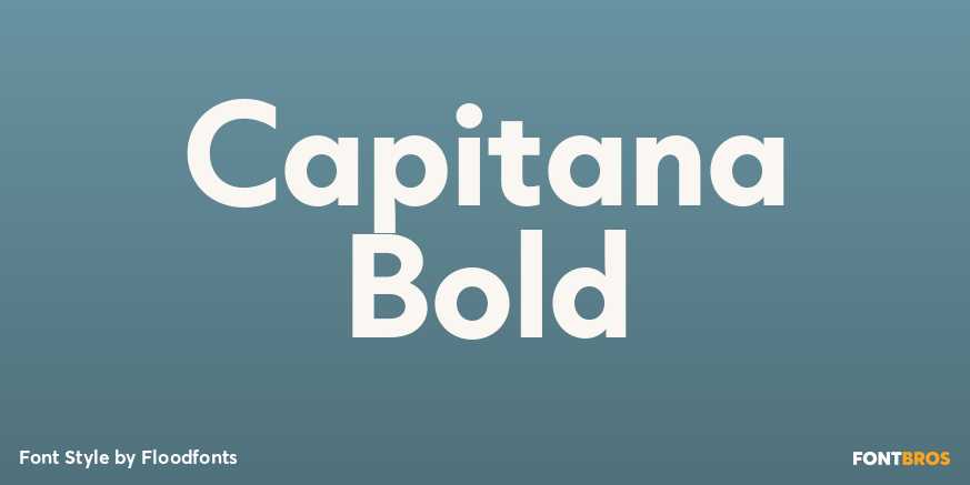 Capitana Bold Poster
