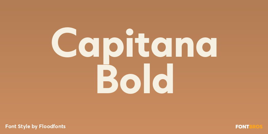 Capitana Bold Poster