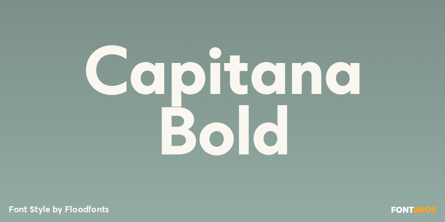 Capitana Bold Poster