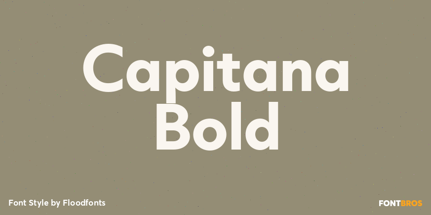 Capitana Bold Poster
