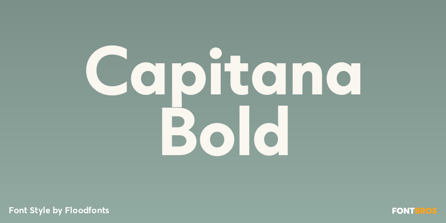Capitana Bold Poster