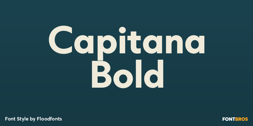 Capitana Bold Poster