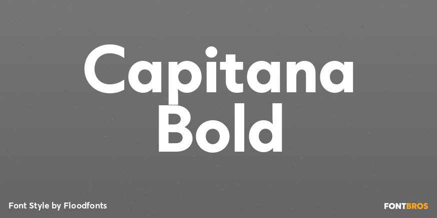 Capitana Bold Poster