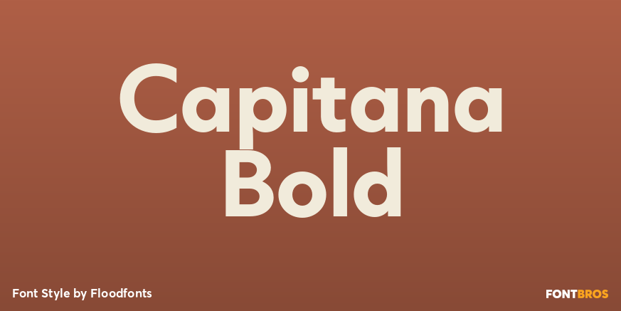 Capitana Bold Poster