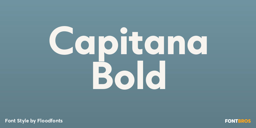 Capitana Bold Poster