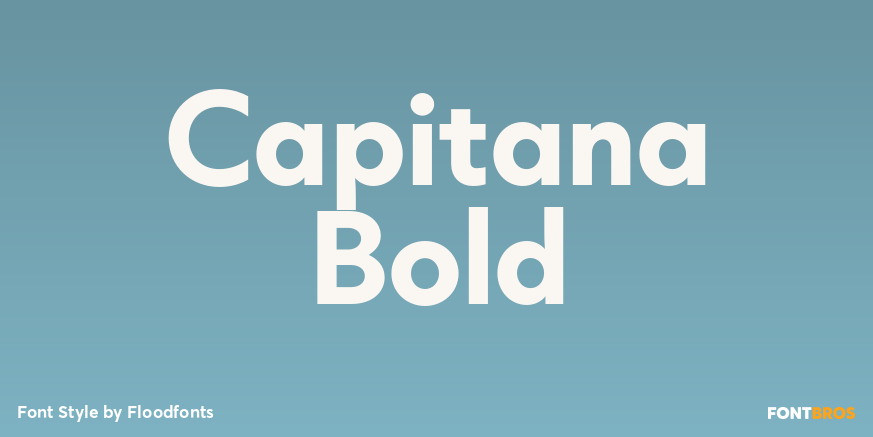 Capitana Bold Poster