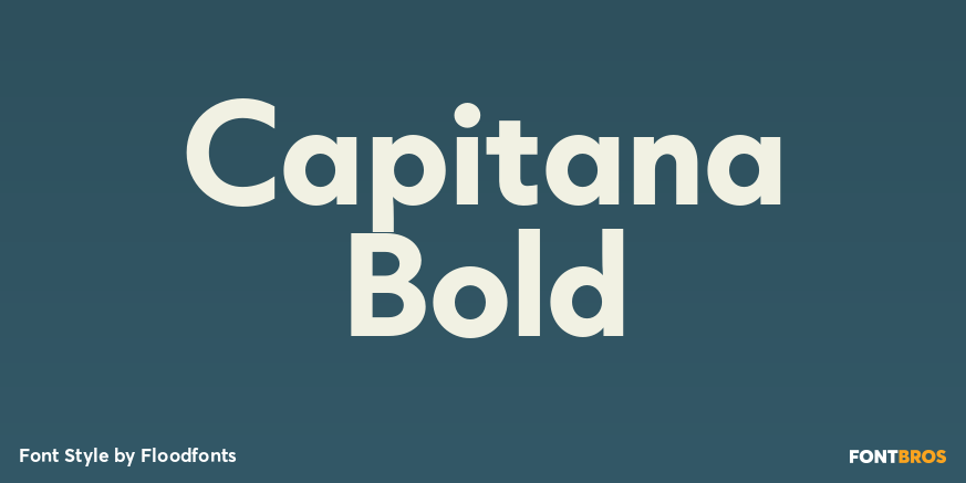 Capitana Bold Poster