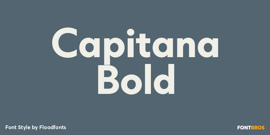 Capitana Bold Poster