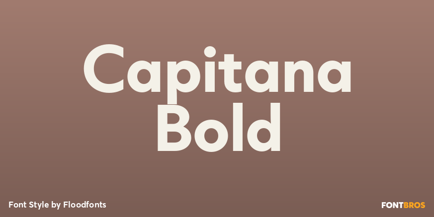 Capitana Bold Poster