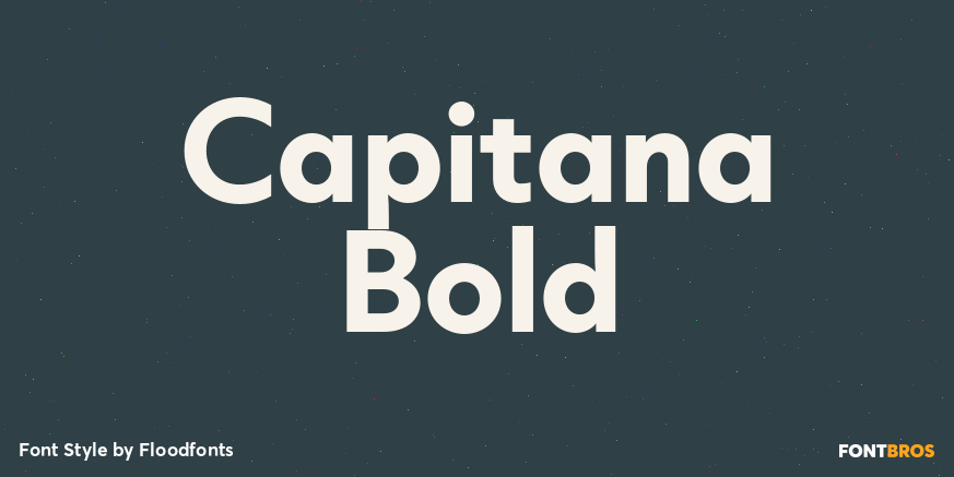 Capitana Bold Poster