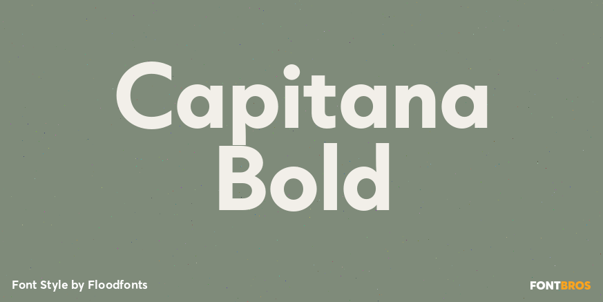 Capitana Bold Poster