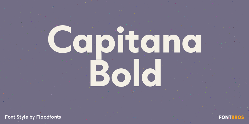 Capitana Bold Poster