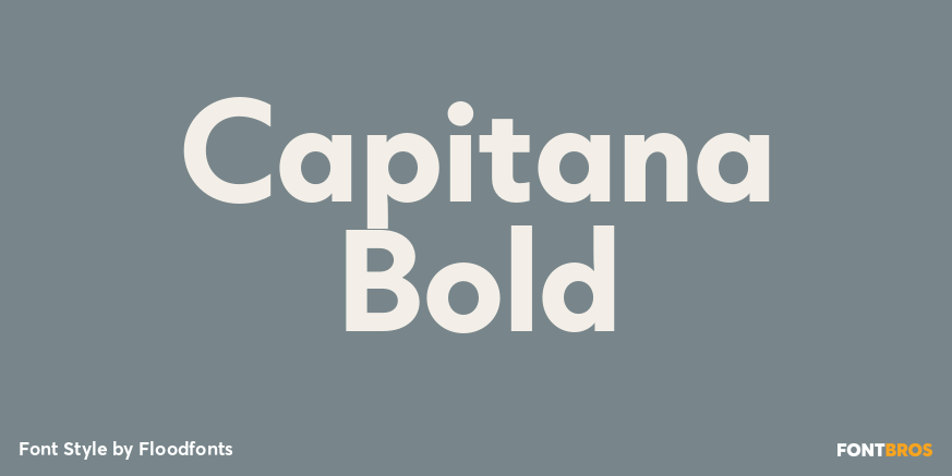 Capitana Bold Poster