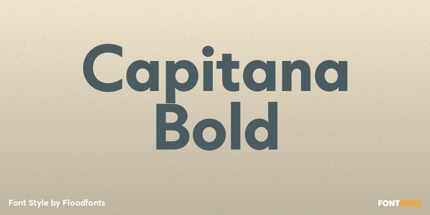 Capitana Bold Poster