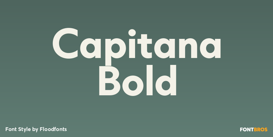 Capitana Bold Poster