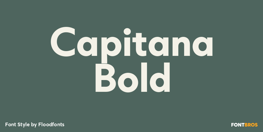 Capitana Bold Poster