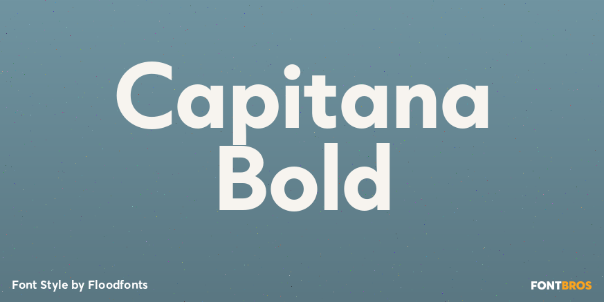 Capitana Bold Poster