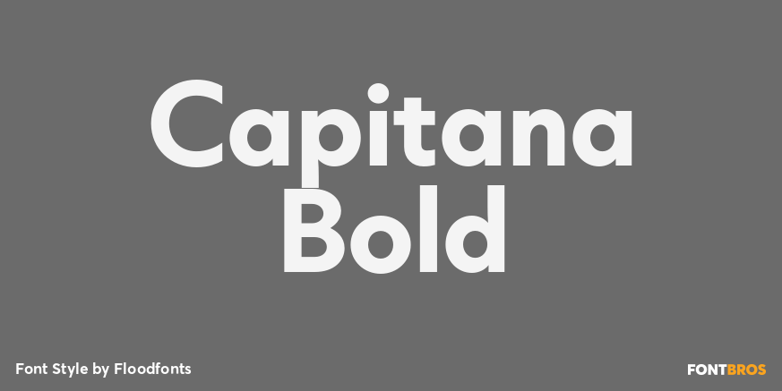 Capitana Bold Poster