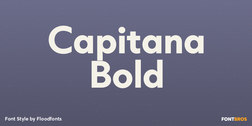 Capitana Bold Poster