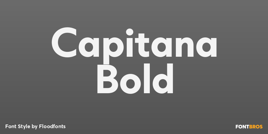 Capitana Bold Poster
