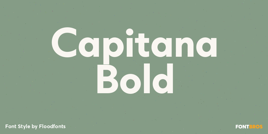 Capitana Bold Poster