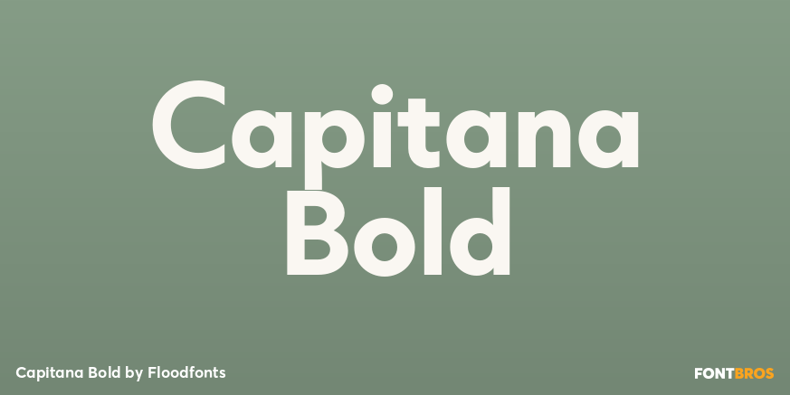Capitana Bold Poster